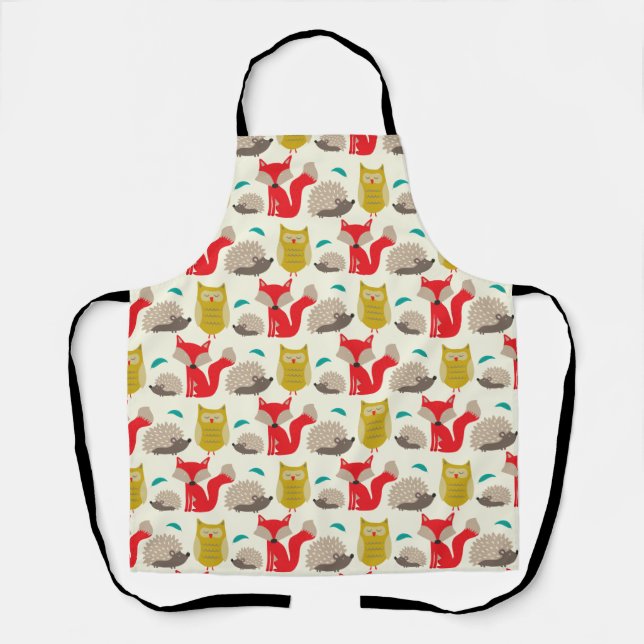 Woodland Wildlife Apron (Front)