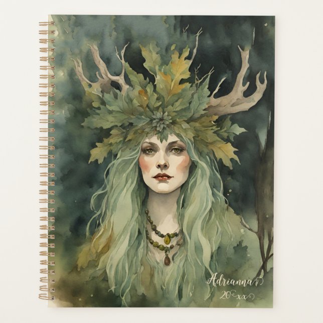 Woodland Witch Planner (Front)