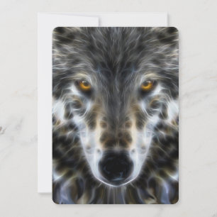 Woodland Wolf Inspirational Portrait