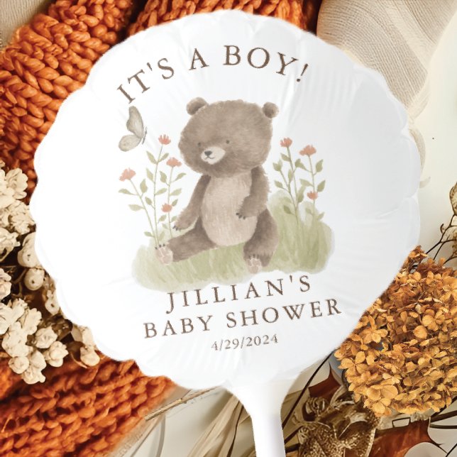 Woodland Wonder Bear Balloon (Creator Uploaded)