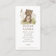 Woodland Wonder Bear Diaper Raffle Enclosure Card | Zazzle
