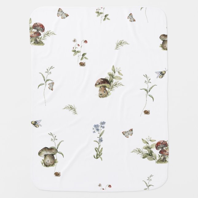 Woodlands Baby Blanket (Front)