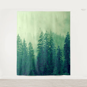 Woodlands Forest Trees Wall Mural Photo Backdrop
