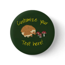 Woodlands Hedgehog Forest button