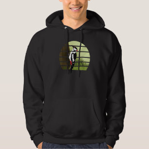 Woodpecker Bird Birder Bird Birdwatcher Animal Hoodie