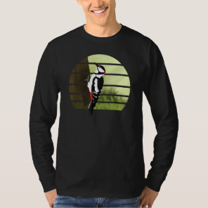 Woodpecker Bird Birder Bird Birdwatcher Animal T-Shirt
