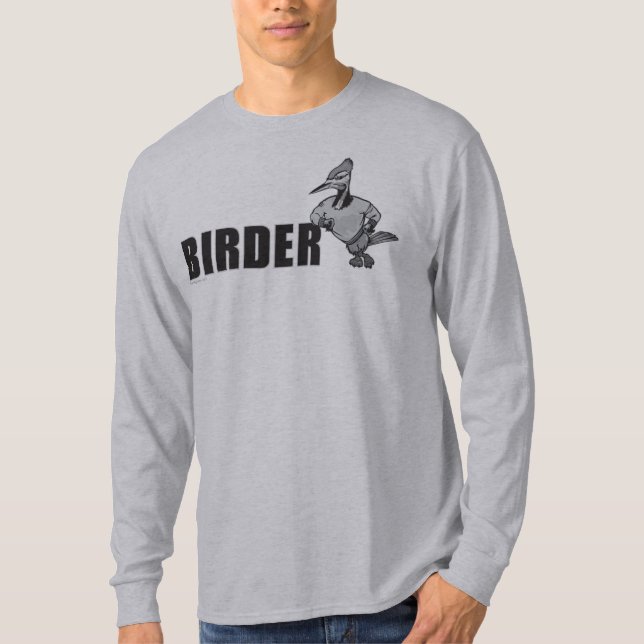 Woodpecker Bird Watching T-Shirt (Front)