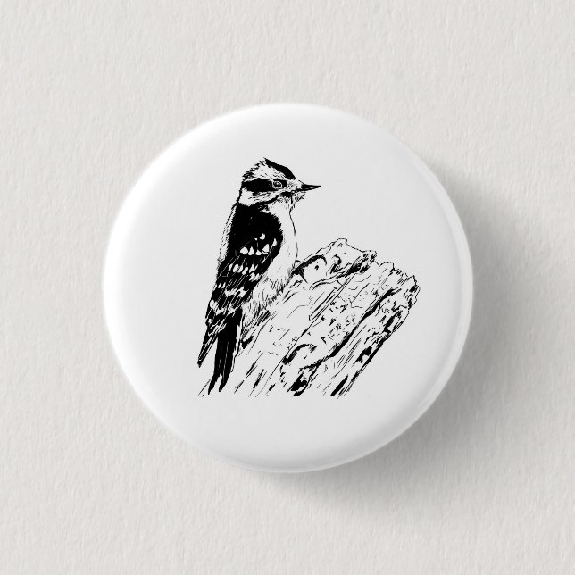 Woodpecker  button (Front)