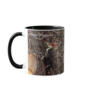 Woodpecker in Tree Mug