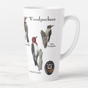 Woodpecker Latte/Coffee Mug