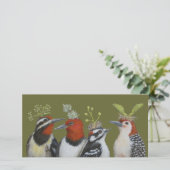 Woodpecker photo card (Standing Front)