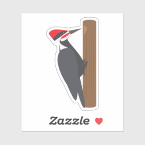 Woodpecker Sticker