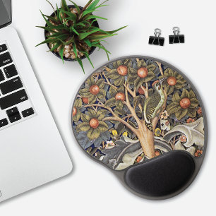Woodpecker Tapestry William Morris Gel Mouse Pad