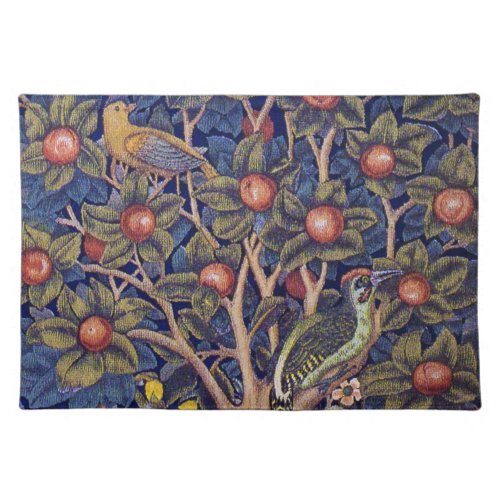 Woodpecker William Morris Cloth Placemat