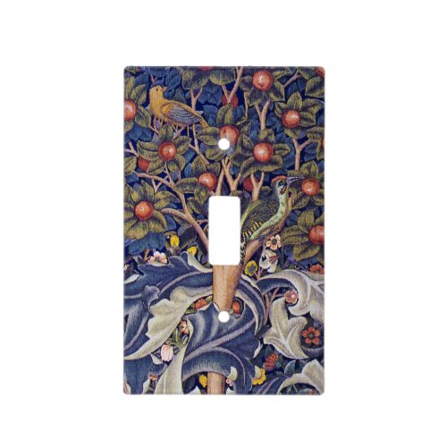 Woodpecker William Morris Light Switch Cover