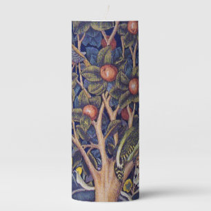 Woodpecker, William Morris Pillar Candle