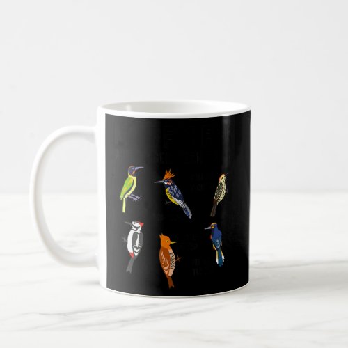 Woodpeckers Bird Collection Birdwatchers Ornitholo Coffee Mug