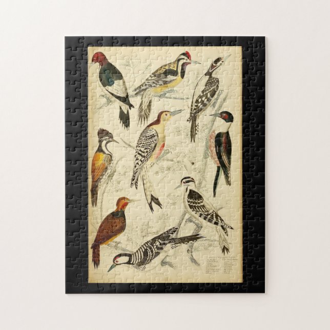 Woodpeckers Jigsaw Puzzle (Vertical)