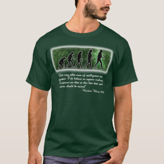 Woodrow Wilson on Evolution T-Shirt