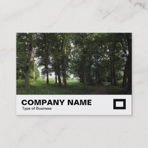 Woods Bute Park Cardiff Business Card