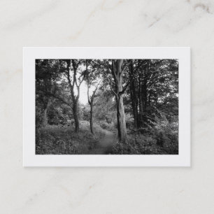 Woods Bute Park, Cardiff, Mini Photo Business Card