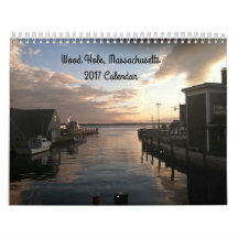 Woods Hole Cape Cod 2017 Photo Calendar