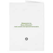 Woods in sunrise (Back)