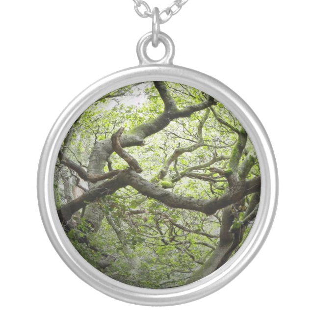 Woods in University California Berkeley Necklace (Front)
