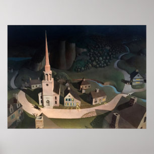 Wood's The Midnight Ride of Paul Revere Poster