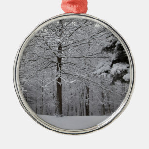 Woods View Metal Ornament