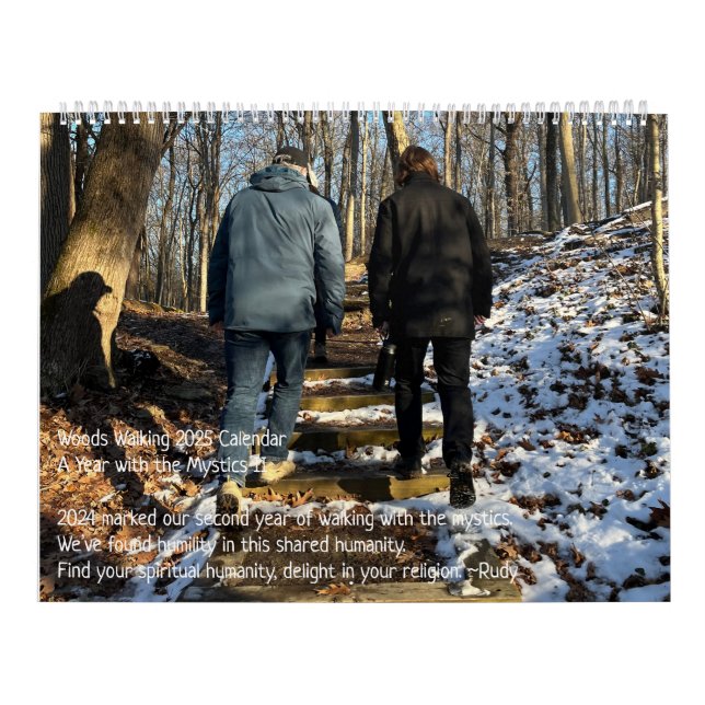 Woods Walking 2025 Calendar (Cover)