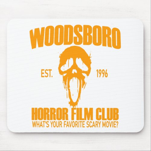 Woodsboro Horror Film Club Mouse Pad