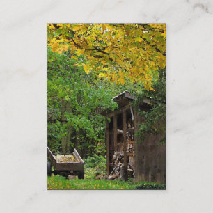 Woodshed ATC Business Card