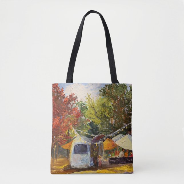Woodside Outdoor Dining Tote Bag (Front)