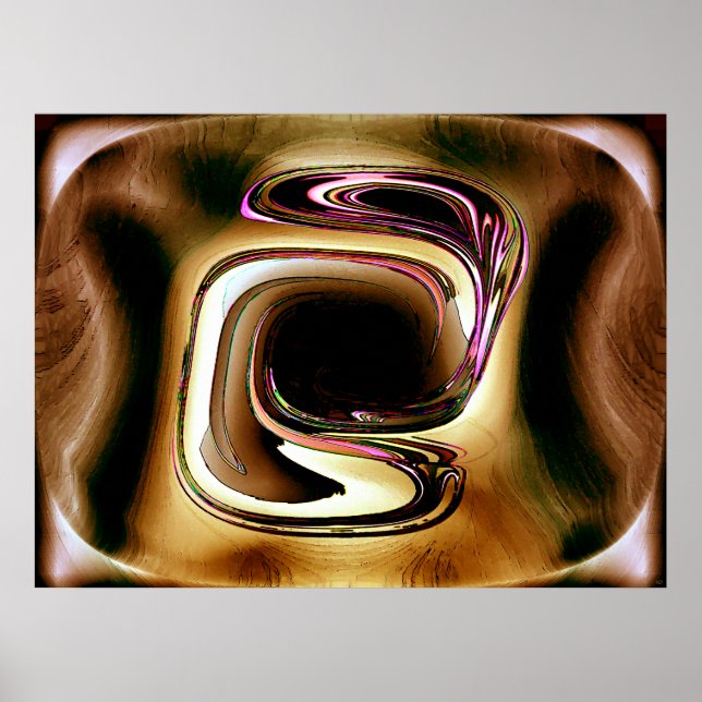 WoodSong Abstract Poster (Front)