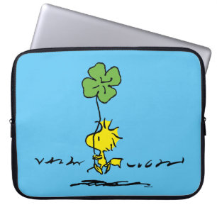 Woodstock Carrying Shamrock Laptop Sleeve