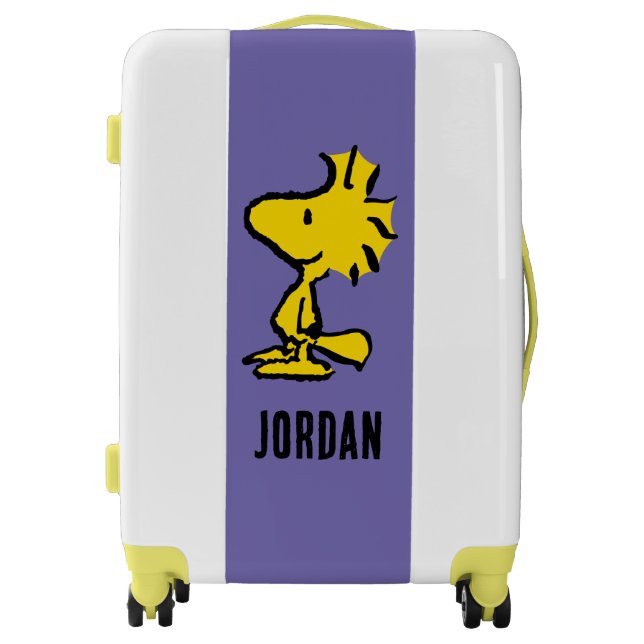 Woodstock Classic Design | Add Your Name Luggage (Front)