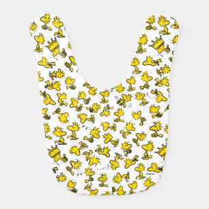Woodstock Classic Design Pattern Baby Bib