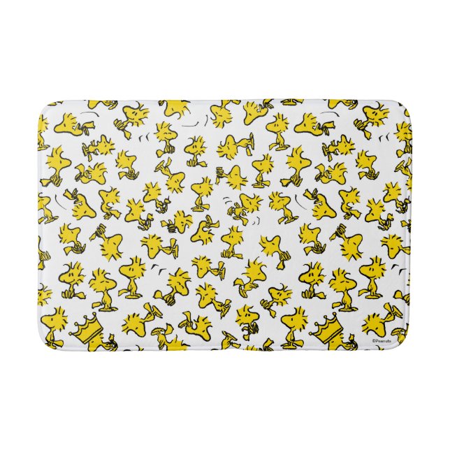 Woodstock Classic Design Pattern Bath Mat (Front)