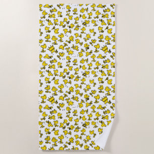 Woodstock Classic Design Pattern Beach Towel