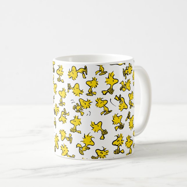 Woodstock Classic Design Pattern Coffee Mug (Front Right)