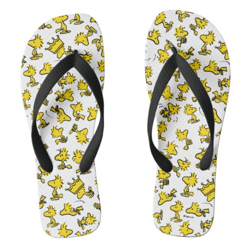 Woodstock Classic Design Pattern Flip Flops