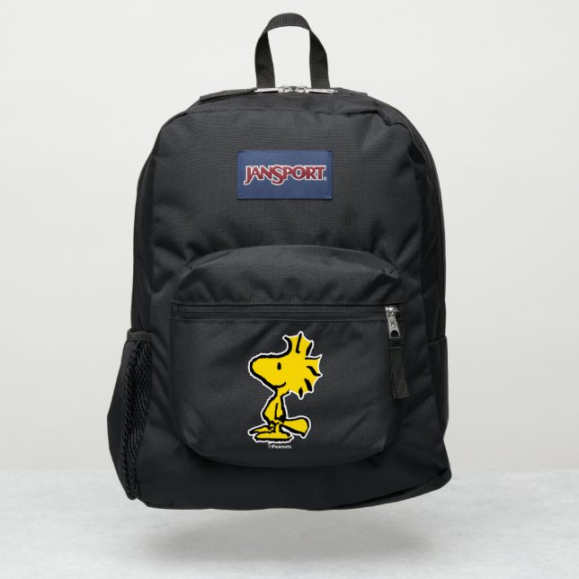 Woodstock Classic Design Pattern JanSport Backpack (Front)