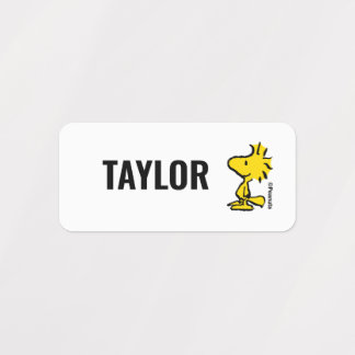 Woodstock Classic Design Pattern Kids' Labels