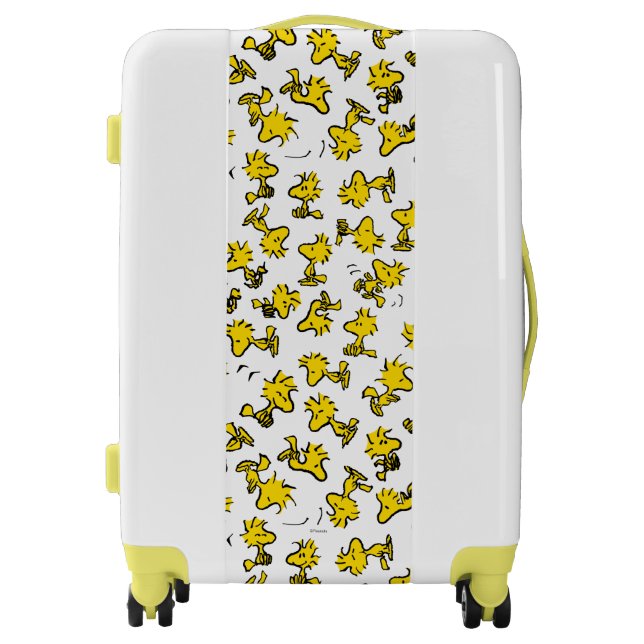 Woodstock Classic Design Pattern Luggage (Front)