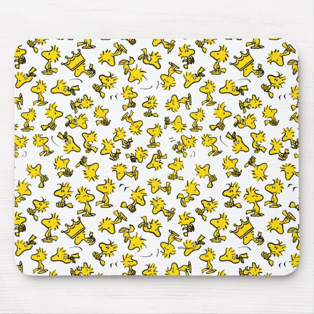 Woodstock Classic Design Pattern Mouse Pad (Front)