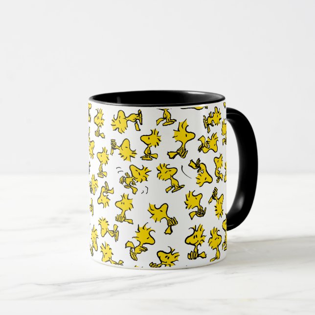 Woodstock Classic Design Pattern Mug (Front Right)