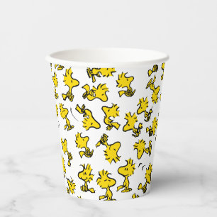 Woodstock Classic Design Pattern Paper Cups