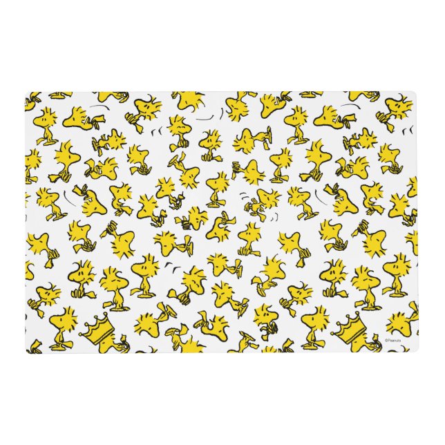 Woodstock Classic Design Pattern Placemat (Front)