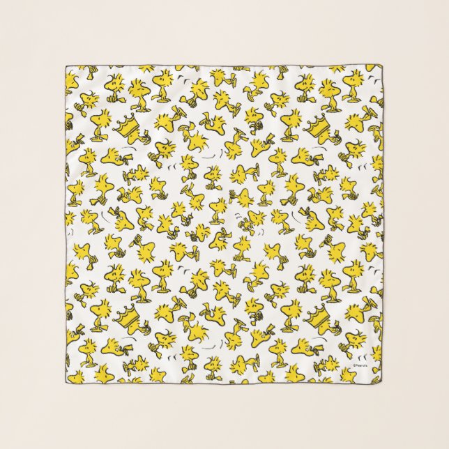 Woodstock Classic Design Pattern Scarf (Front)